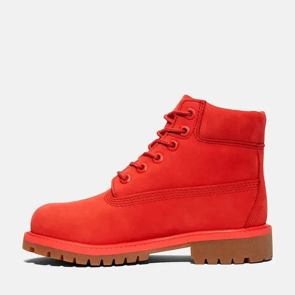 Timberland 50th Anniversary Edition TB0A64MNDV8 Toddlers Medium Red Boots TF222