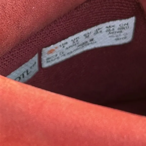 Timberland boots kids 4 burnt faded red