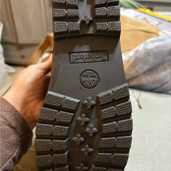 Timberland Brown and Green Field Boot