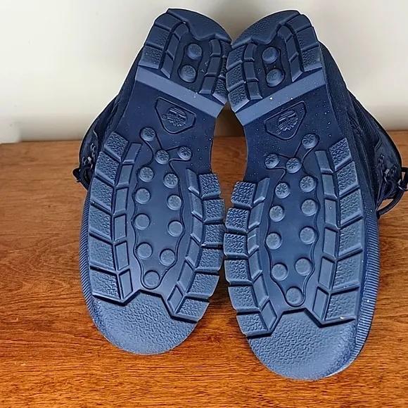 Timberland Euro Hiker Boots Size 7 Navy Blue
