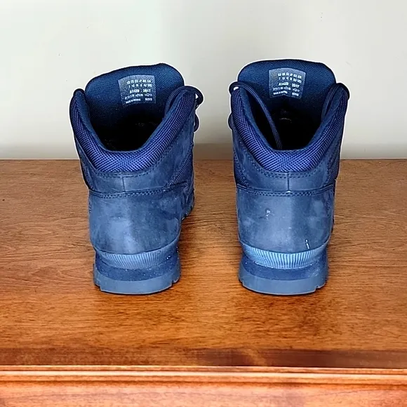 Timberland Euro Hiker Boots Size 7 Navy Blue