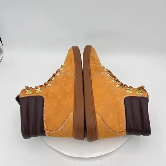 Timberland Groveton Alpine Men Size 13 6918B Brown Wheat Nubuck Leather Boot