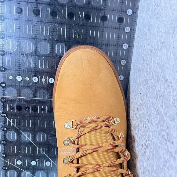 Timberland Groveton Alpine Men Size 13 6918B Brown Wheat Nubuck Leather Boot