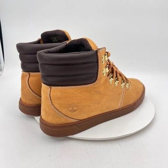 Timberland Groveton Alpine Men Size 13 6918B Brown Wheat Nubuck Leather Boot