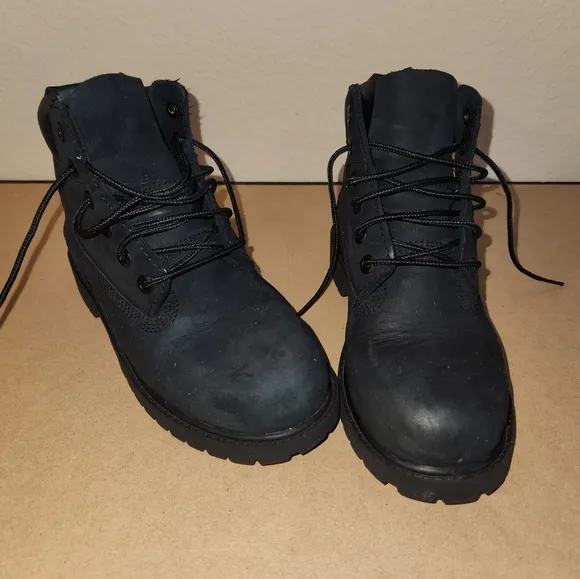 Timberland Kid Boots Black  Size 2