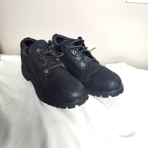 Timberland Men's Black Leather Shoes 11M