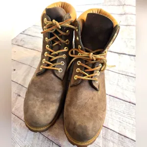 TIMBERLAND MEN'S BOOTS 6&quot; PREMIUM BROWN 20572 SIZE 10.5