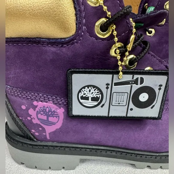 Timberland (purple &amp; gold) kids
