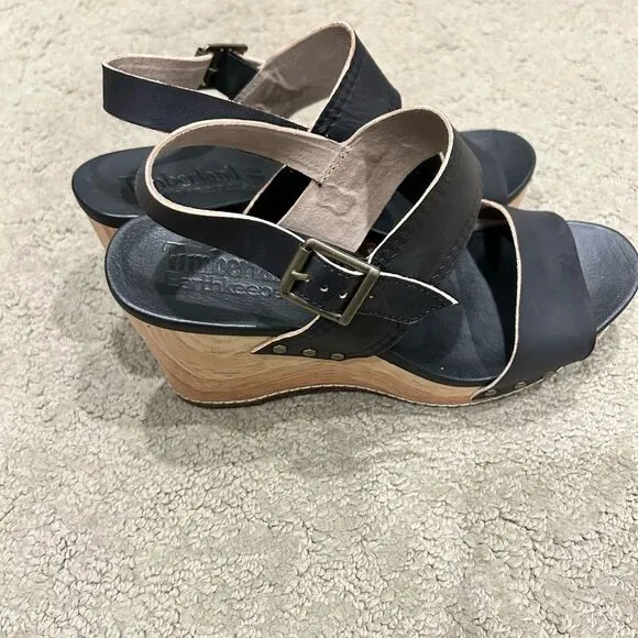 Timberland Women’s Earthkeepers Tilden Platform Wedge Sandals 8w