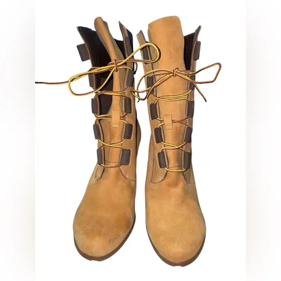 Timberland Women's Tan Heeled Boots