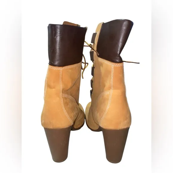 Timberland Women's Tan Heeled Boots