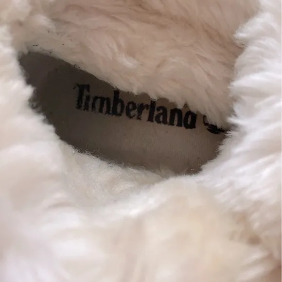 Timberland Women's Tan Winter Boots Size 6 Knee High Sherpa Red lace