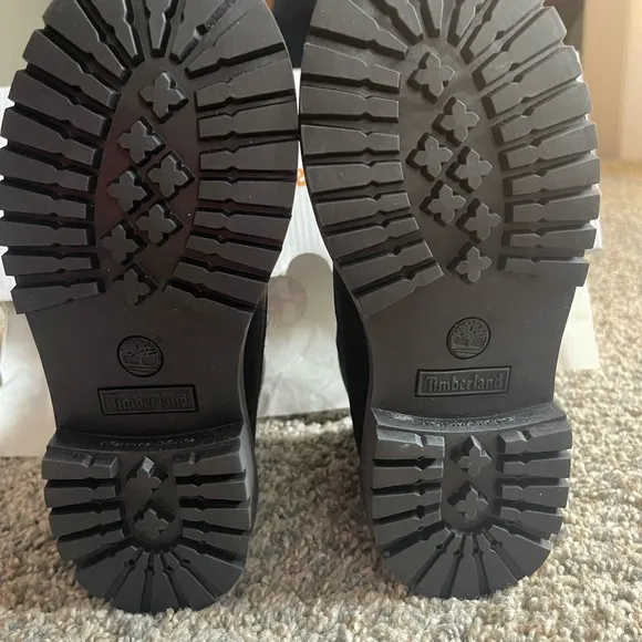 Timberland Youth Black Boots - Size 13