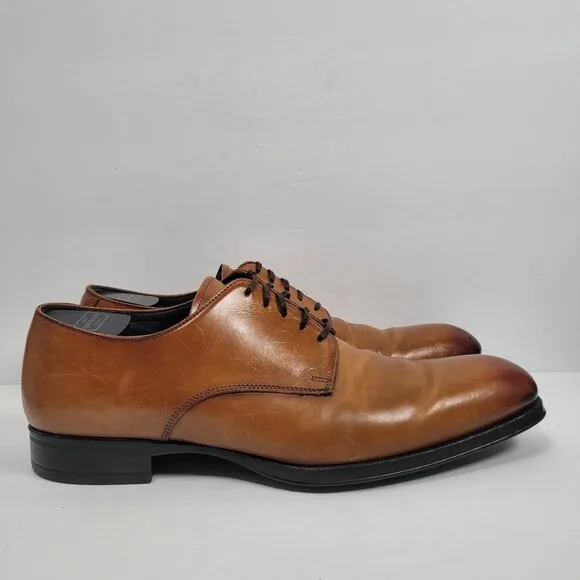 To Boot New York Adam Derrick Men's Brown Leather Oxford Shoes US Size 11