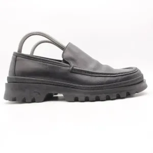 To Boot New York Black Leather Loafer Men's Size 8.5 Chunky Big Sole Shoes
