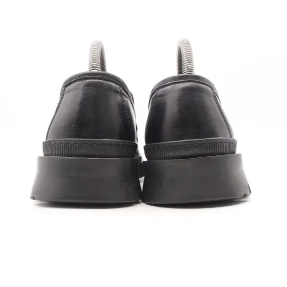 To Boot New York Black Leather Loafer Men's Size 8.5 Chunky Big Sole Shoes