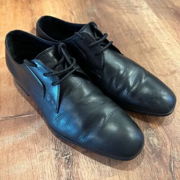 TOD’S Made in Italy 🇮🇹 LUXURY LEATHER Oxford Dress Shoes Size 6.5