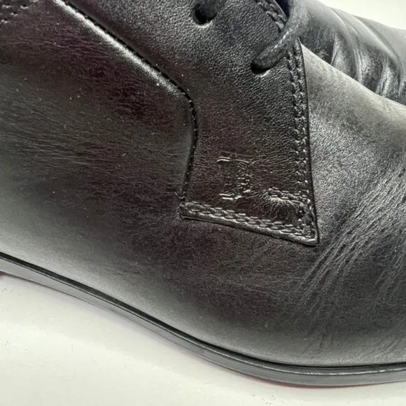 TOD’S Made in Italy 🇮🇹 LUXURY LEATHER Oxford Dress Shoes Size 6.5
