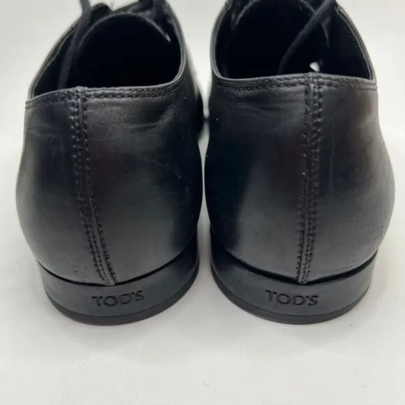 TOD’S Made in Italy 🇮🇹 LUXURY LEATHER Oxford Dress Shoes Size 6.5