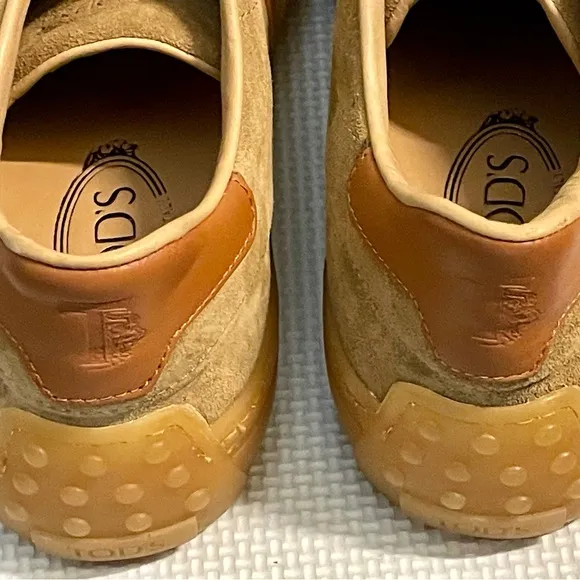 Tod's ‘Sneakers in Suede’ (Beige, US MEN 8.5)