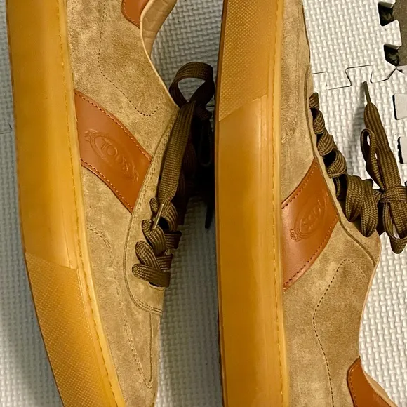 Tod's ‘Sneakers in Suede’ (Beige, US MEN 8.5)