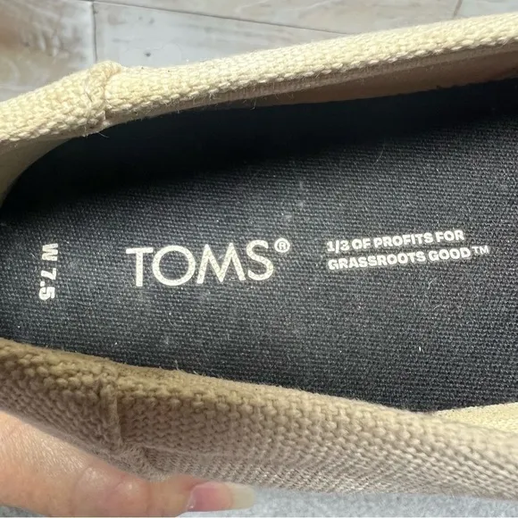 TOMS Alpargata Chunky Platform Loafer Shoes Womens 7.5W 100189