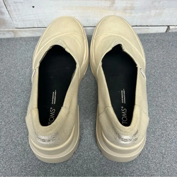 TOMS Alpargata Chunky Platform Loafer Shoes Womens 7.5W 100189