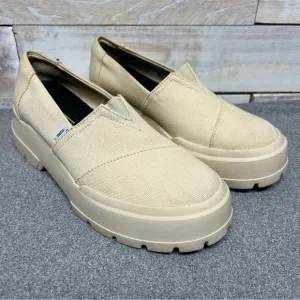 TOMS Alpargata Chunky Platform Loafer Shoes Womens 7.5W 100189