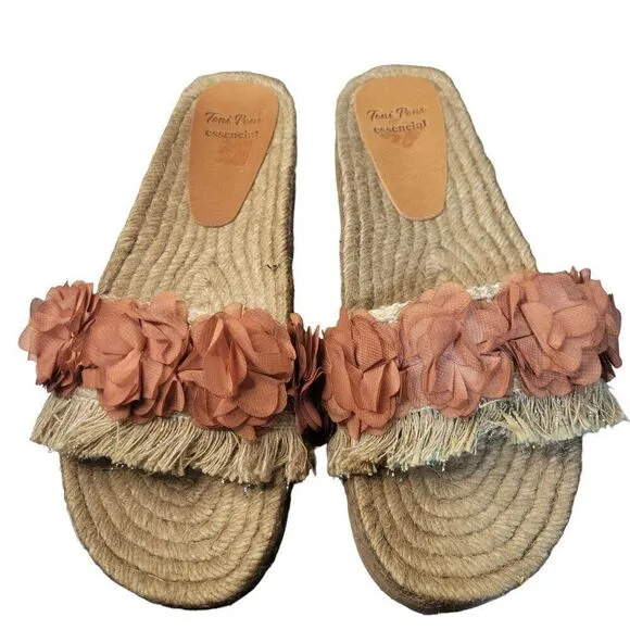 Toni Pons Espadrilles Floral Sandals (Size 8.5)