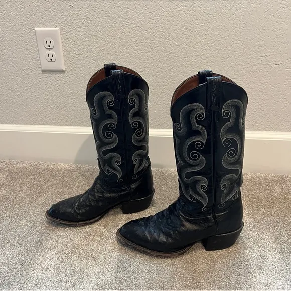 Tony Lama Men’s Cowboy Boots Size 7D