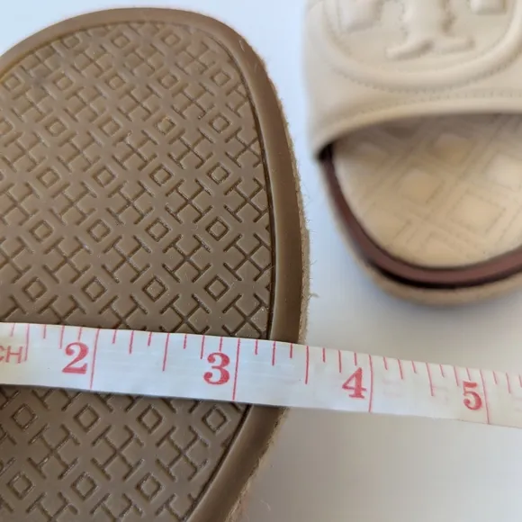 Tory Burch Cream Quilted Women's Slides
