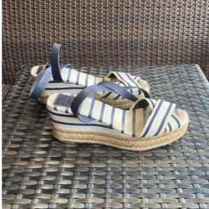 Tory Burch espadrille wedge sandals