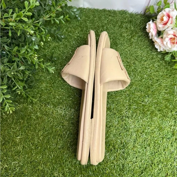 Tory Burch Ines Dolce de Leche Leather slide size 10.5 women’s