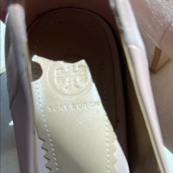 Tory Burch Pink Heeled Shoes with Sophisticated Design