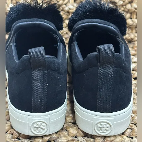 Tory Burch PomPom Platform Sneakers Size 7.5