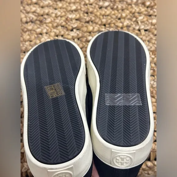 Tory Burch PomPom Platform Sneakers Size 7.5