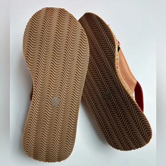 Tory Burch Daisy Sport Sandals Desert Camel Size 9