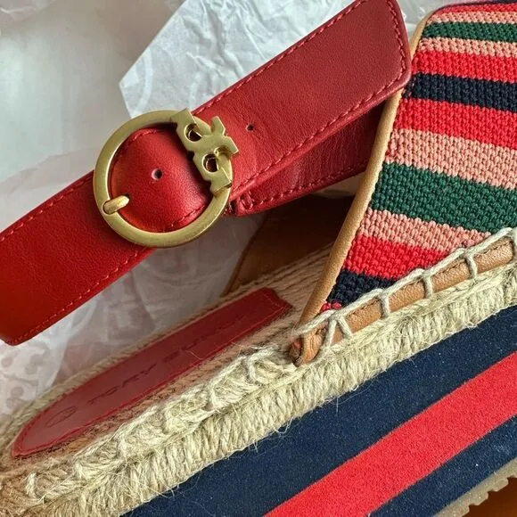 Tory Burch Daisy Sport Sandals Desert Camel Size 9