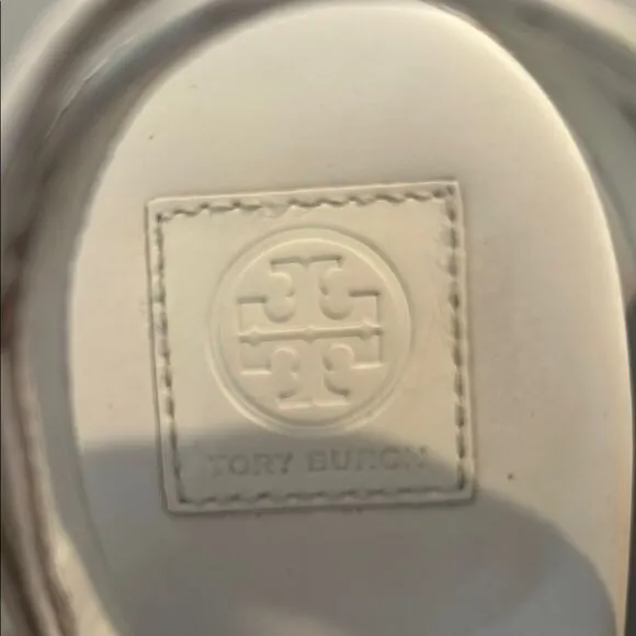Tory Burch Ivory  Wedge Sandals 8.5