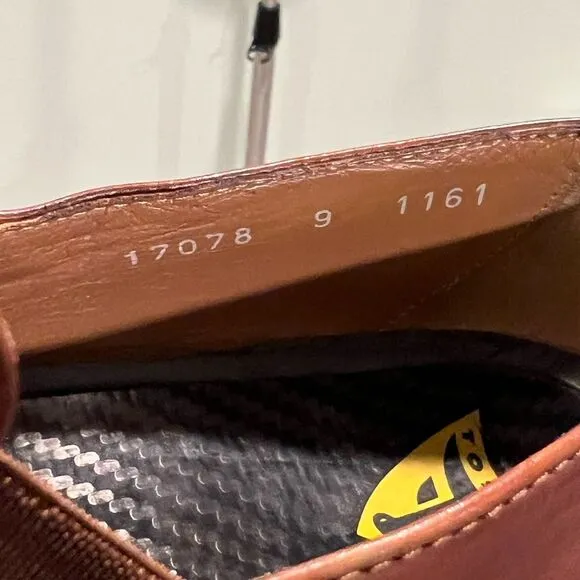 Toschi Brown Leather Loafers Mens 9