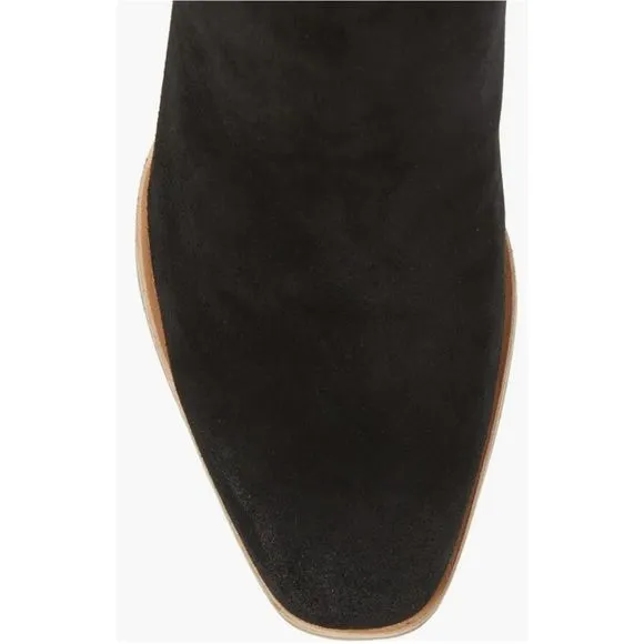 TREASURE &amp; BOND Women's Dylan Over-the-Knee Black Suede Boots size 7M NWOB
