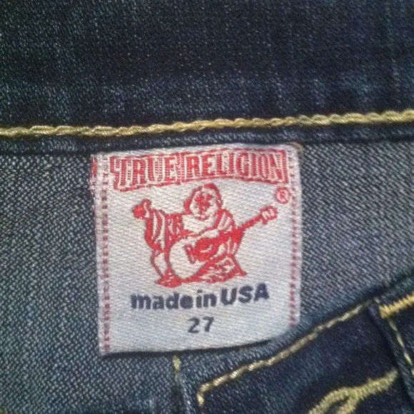 True religion dark jeans