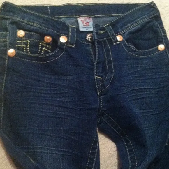 True religion dark jeans