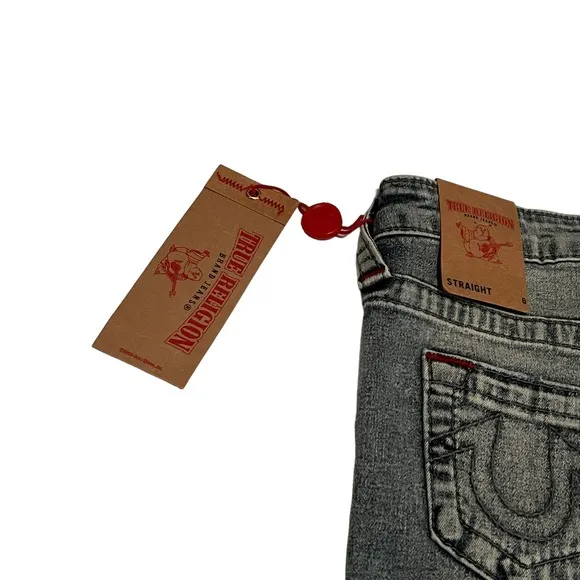 True Religion Jeans Mars Wash Pants Distressed Look Boys Size 6 $79 NWT