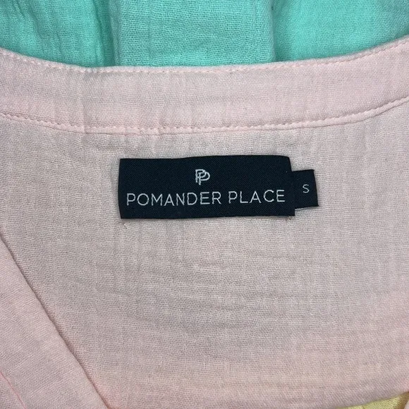 Tuckernuck Pomander Place Kenzo Long Sleeve Tiered Mini Sorbet Pastel Size Small