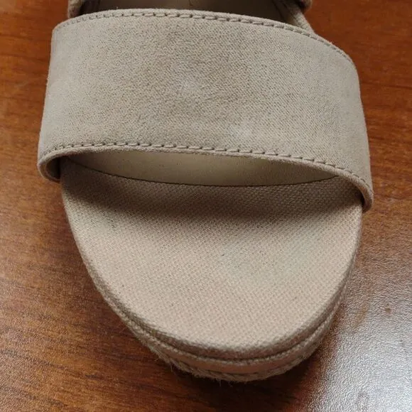 Ugg 9.5 Peach Rope Wedge