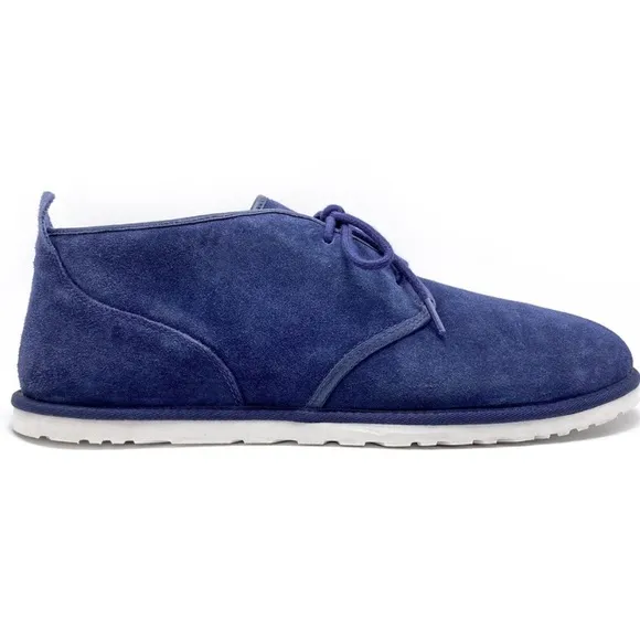 Ugg Australia Maksim Blue Navy Men's Lace Up Chukka Boots Shoes Size 18
