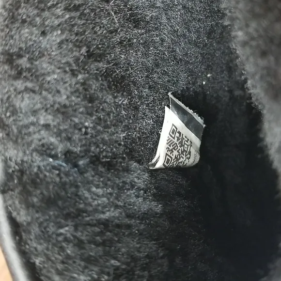 UGG Black Silver Sequin Boots