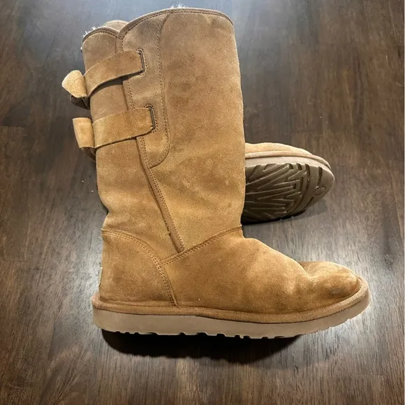 Ugg Boots Allegra Bow Chestnut Boots Womens Size 7