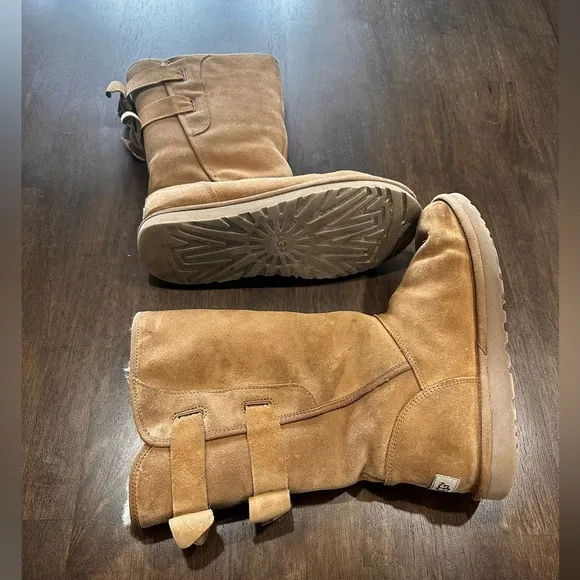 Ugg Boots Allegra Bow Chestnut Boots Womens Size 7